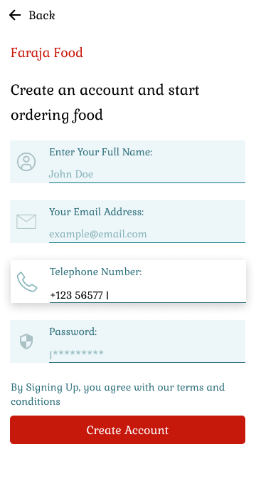 Food Uber App gallery